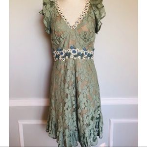Anna Sui lace party dress size 4